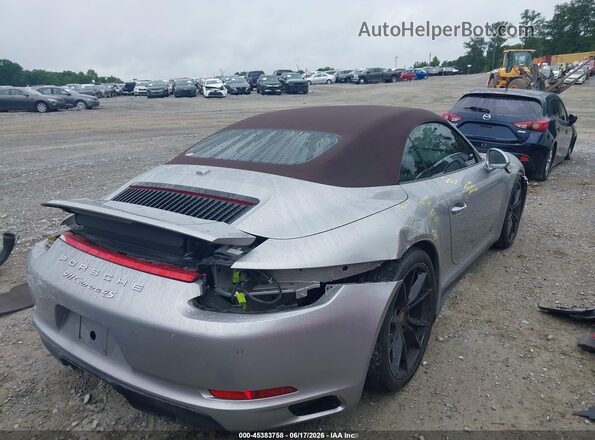 WP0CB2A96KS136429 2019 PORSCHE 911 Silver Rear right