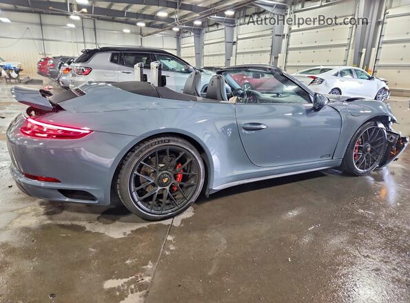 WP0CB2A9XJS147691 2018 PORSCHE 911 Gray უკანა მარჯვენა