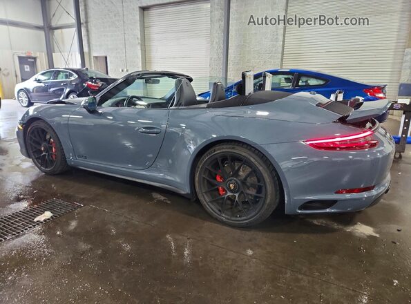 WP0CB2A9XJS147691 2018 PORSCHE 911 Gray უკანა მარცხენა
