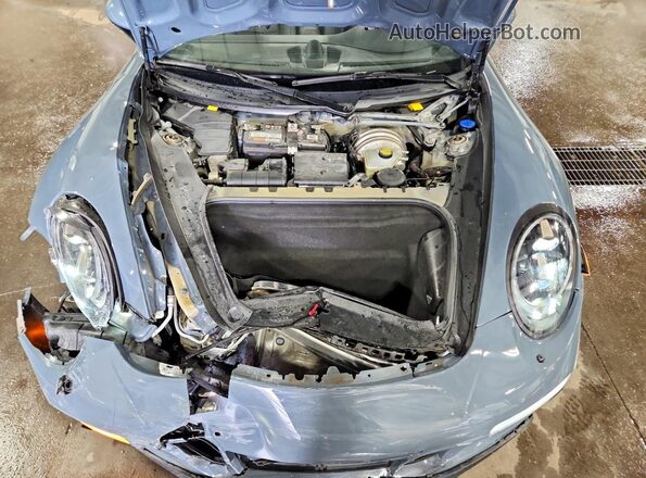WP0CB2A9XJS147691 2018 PORSCHE 911 Gray უკანა სალონის ხედი