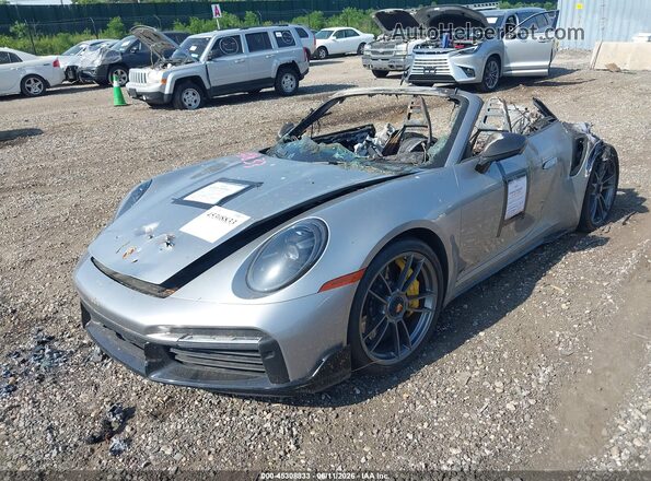 WP0CD2A98MS263602 2021 PORSCHE 911 Silver წინა მარცხენა ხედი სამი მეოთხედიდან