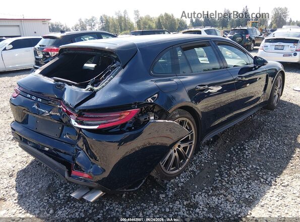 WP0CF2A72JL195778 2018 PORSCHE PANAMERA Синий Задняя правая четверть