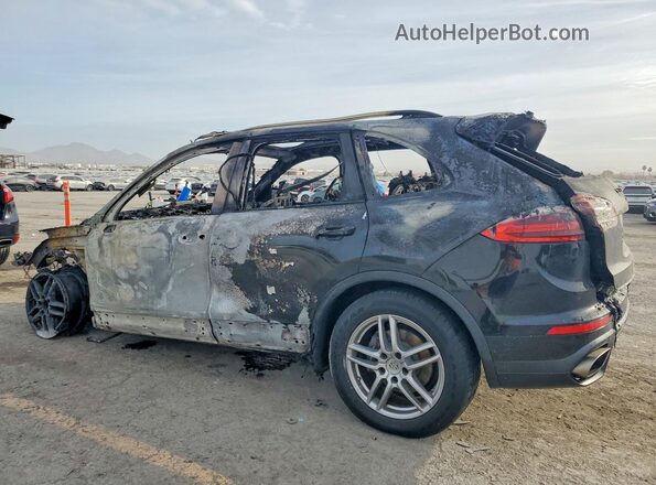 WP1AA2A20GKA14748 2016 PORSCHE CAYENNE Черный Задняя левая четверть