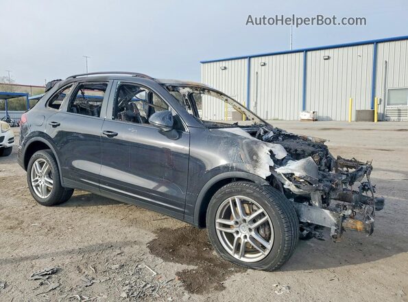 WP1AA2A20GKA14748 2016 PORSCHE CAYENNE Черный Передняя правая четверть