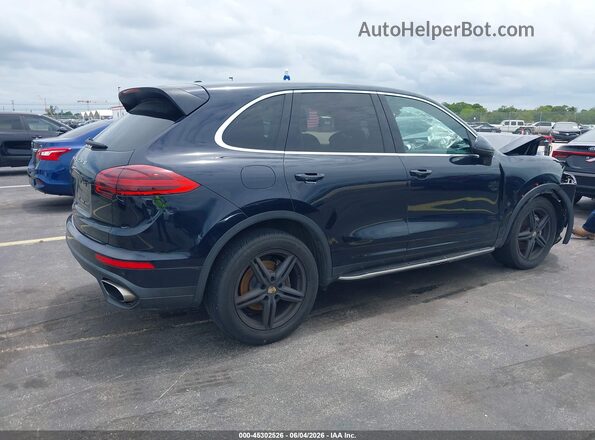 WP1AA2A20GLA09771 2016 PORSCHE CAYENNE Dark Blue Задня права чверть