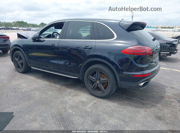 WP1AA2A20GLA09771 2016 PORSCHE CAYENNE Dark Blue Задня ліва чверть