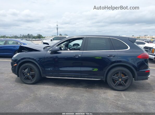 WP1AA2A20GLA09771 2016 PORSCHE CAYENNE Dark Blue Панорамний вид салону 360°