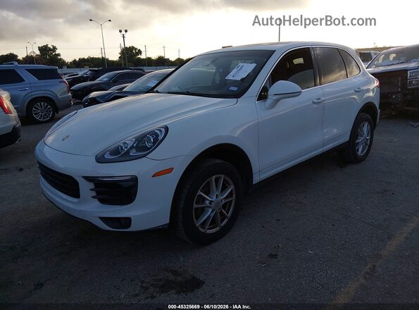WP1AA2A21GKA08053 2016 PORSCHE CAYENNE Белый Передняя левая четверть