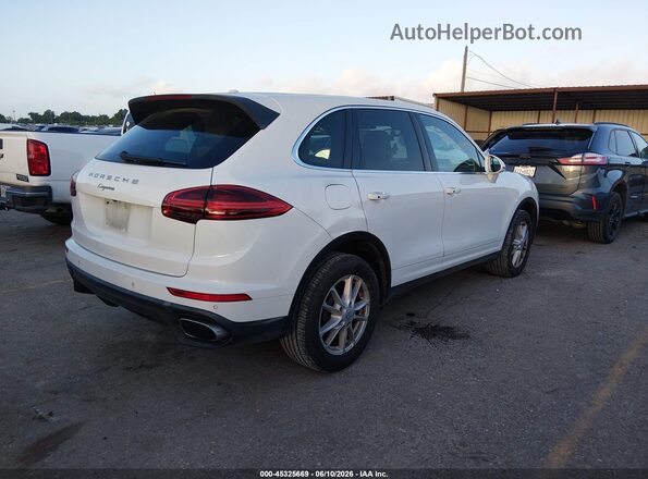 WP1AA2A21GKA08053 2016 PORSCHE CAYENNE Белый Задняя правая четверть