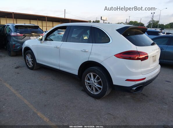 WP1AA2A21GKA08053 2016 PORSCHE CAYENNE Белый Задняя левая четверть
