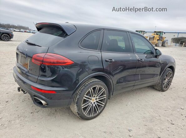 WP1AA2A21HKA86236 2017 PORSCHE CAYENNE Black Trasero derecho