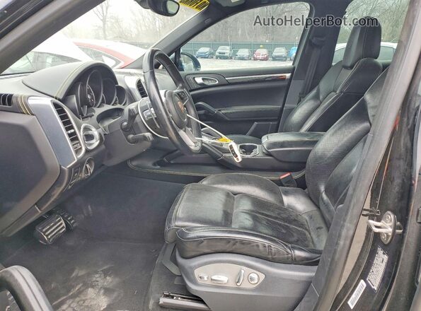 WP1AA2A21HKA86236 2017 PORSCHE CAYENNE Black Vista interior delantera