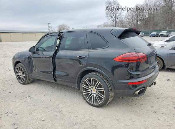 WP1AA2A21HKA86236 2017 PORSCHE CAYENNE Black Trasero izquierdo