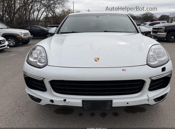 WP1AA2A21JKA02261 2018 PORSCHE CAYENNE White Առջևի վահանակի տեսք