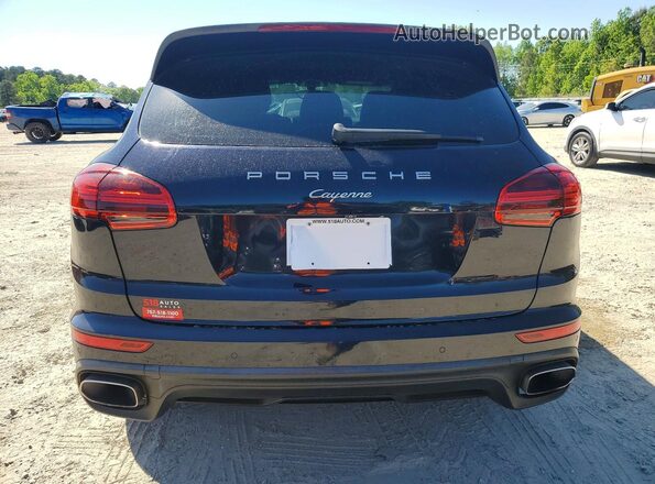 WP1AA2A22GLA00991 2016 PORSCHE CAYENNE Blue Widok z tyłu