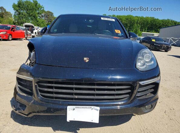 WP1AA2A22GLA00991 2016 PORSCHE CAYENNE Blue Widok z przodu
