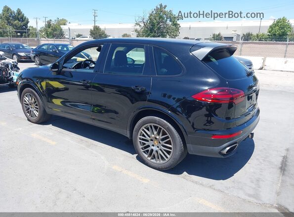 WP1AA2A22HKA87475 2017 PORSCHE CAYENNE Черный Задняя левая четверть