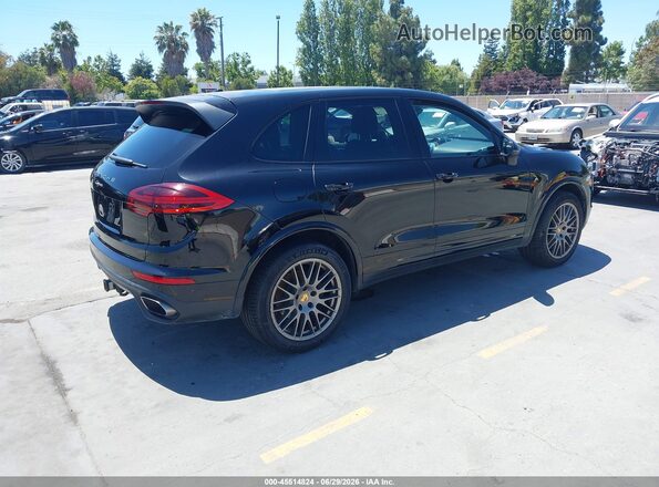 WP1AA2A22HKA87475 2017 PORSCHE CAYENNE Черный Задняя правая четверть