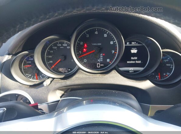 WP1AA2A24HKA80415 2017 PORSCHE CAYENNE Black Հետևի նստատեղերի տեսք