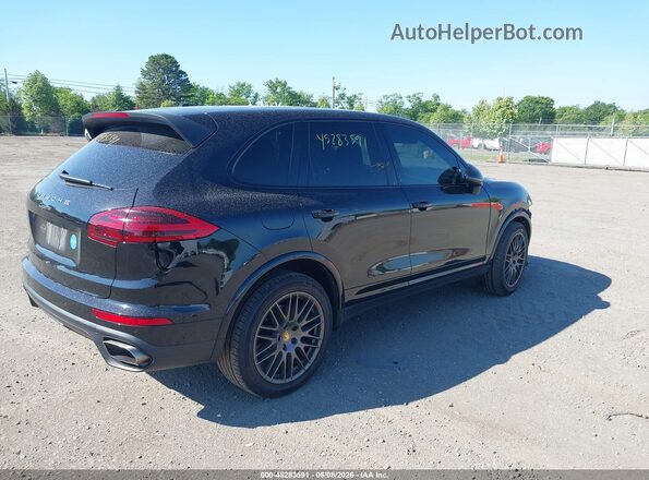 WP1AA2A24HKA80415 2017 PORSCHE CAYENNE Black Հետևի աջ