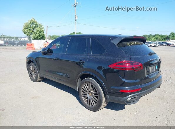 WP1AA2A24HKA80415 2017 PORSCHE CAYENNE Black Հետևի ձախ