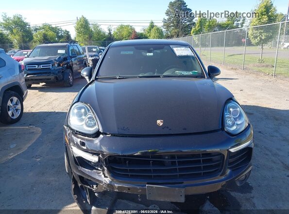 WP1AA2A24HKA80415 2017 PORSCHE CAYENNE Black Սարքավորումների վահանակի տեսք