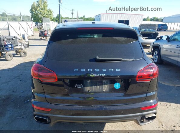 WP1AA2A24HKA80415 2017 PORSCHE CAYENNE Black 