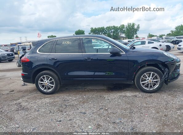 WP1AA2A25GKA11280 2016 PORSCHE CAYENNE Black Widok wnętrza z tyłu
