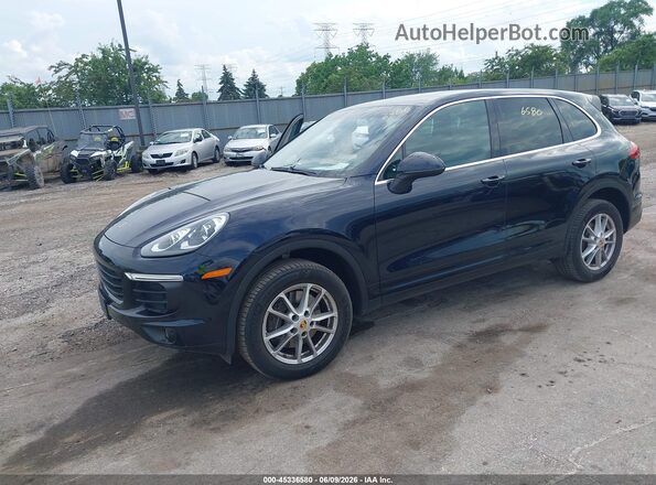 WP1AA2A25GKA11280 2016 PORSCHE CAYENNE Black Przód lewy