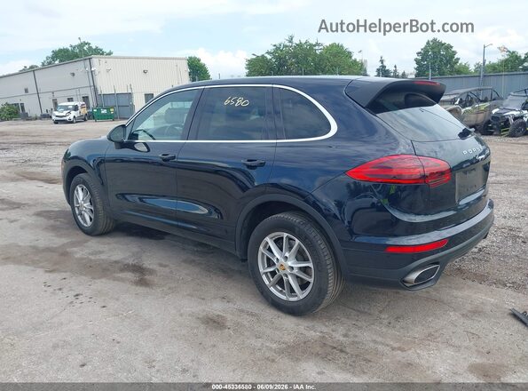 WP1AA2A25GKA11280 2016 PORSCHE CAYENNE Black Tył lewy