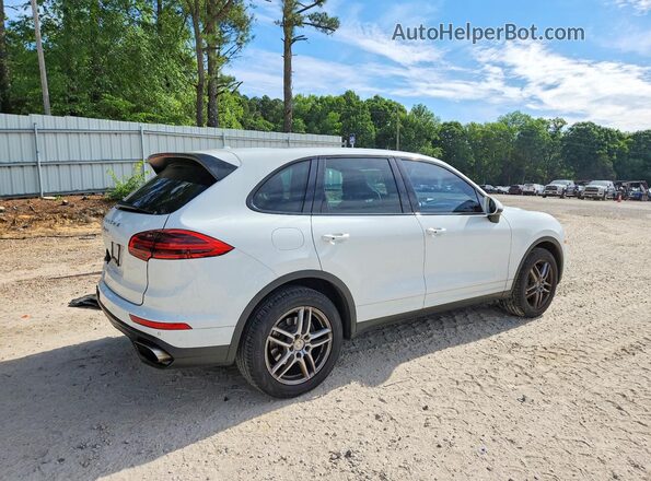WP1AA2A25GLA05974 2016 PORSCHE CAYENNE White უკანა მარჯვენა
