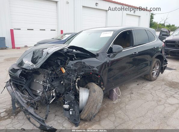 WP1AA2A25JKA07558 2018 PORSCHE CAYENNE Черный Передняя левая четверть
