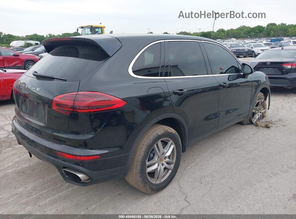 WP1AA2A25JKA07558 2018 PORSCHE CAYENNE Черный Задняя правая четверть