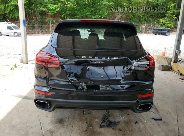 WP1AA2A26GKA09778 2016 PORSCHE CAYENNE Black Rear view