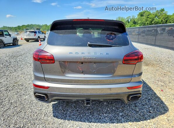 WP1AA2A26HKA92064 2017 PORSCHE CAYENNE Gray Вид ззаду