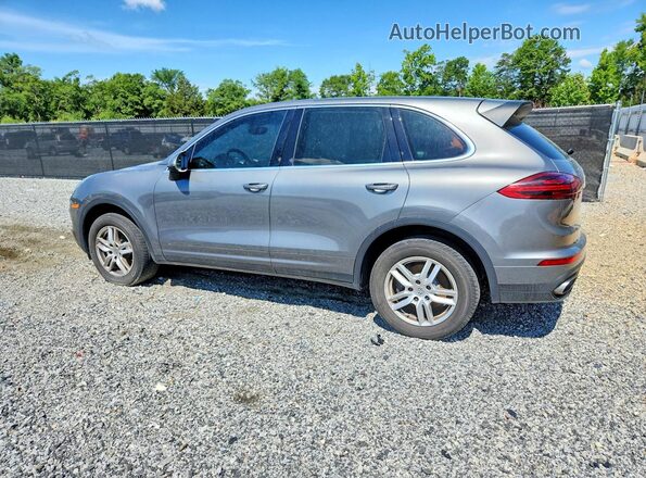 WP1AA2A26HKA92064 2017 PORSCHE CAYENNE Gray Задня ліва чверть