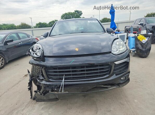 WP1AA2A27GLA05698 2016 PORSCHE CAYENNE Black Front view