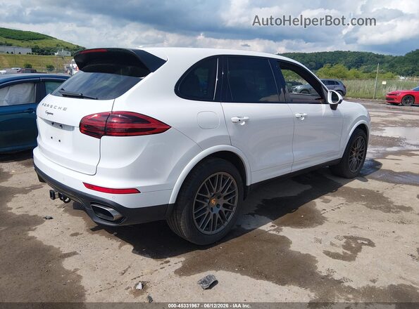 WP1AA2A27HKA83289 2017 PORSCHE CAYENNE White Trasero derecho