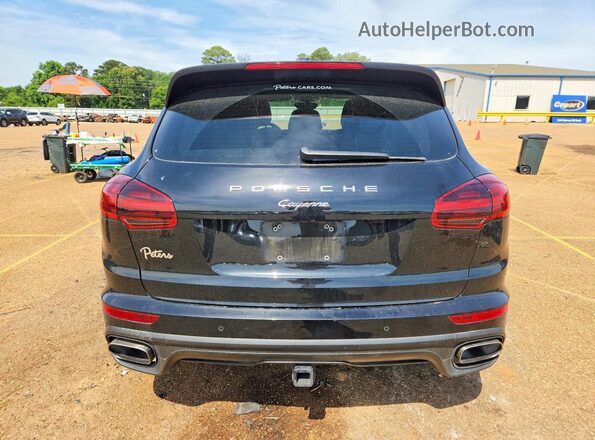 WP1AA2A27HKA86600 2017 PORSCHE CAYENNE Black Rear view