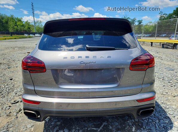 WP1AA2A27HKA89416 2017 PORSCHE CAYENNE Gray 