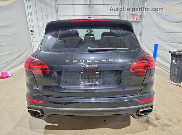 WP1AA2A27JKA06850 2018 PORSCHE CAYENNE Black Rear view