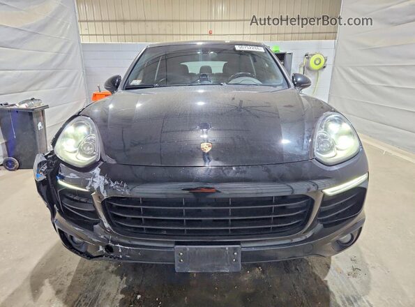 WP1AA2A27JKA06850 2018 PORSCHE CAYENNE Black Front view