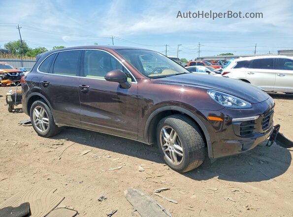 WP1AA2A28GLA01711 2016 PORSCHE CAYENNE Brown წინა მარჯვენა