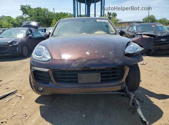 WP1AA2A28GLA01711 2016 PORSCHE CAYENNE Brown წინა ხედი
