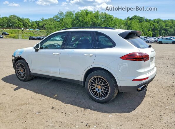 WP1AA2A29HKA82659 2017 PORSCHE CAYENNE Белый Задняя левая четверть