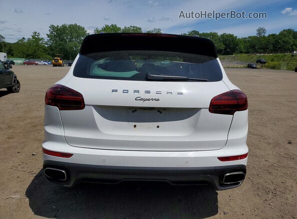 WP1AA2A29HKA82659 2017 PORSCHE CAYENNE Белый Вид сзади