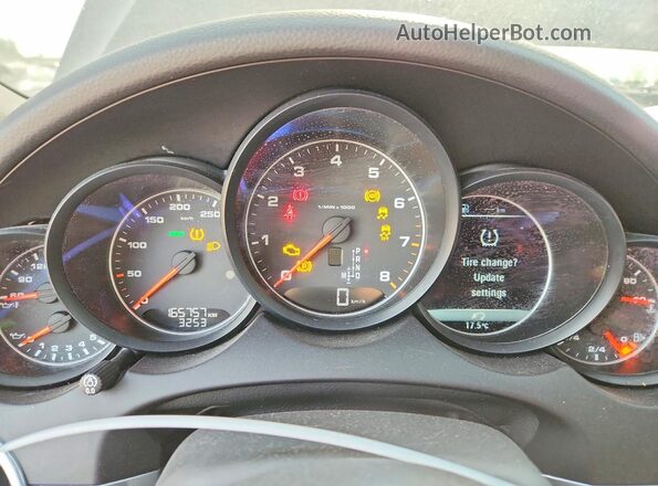 WP1AA2A29HKA90163 2017 PORSCHE CAYENNE Black 