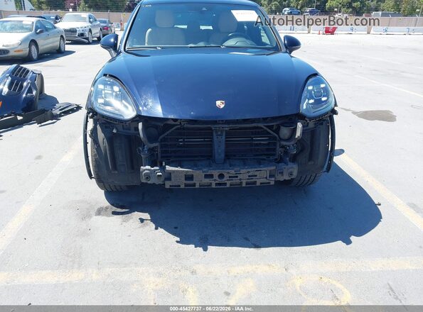 WP1AA2A2XGLA01354 2016 PORSCHE CAYENNE Blue Widok z przodu