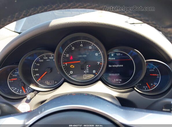 WP1AA2A2XGLA01354 2016 PORSCHE CAYENNE Blue Widok tylnych siedzeń