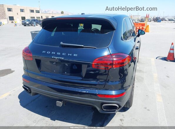 WP1AA2A2XGLA01354 2016 PORSCHE CAYENNE Blue 